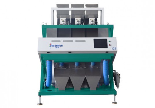 3 Chutes Color Sorter Machine Color Sorting for Rice/Grain/Plastic/Nut/Beans