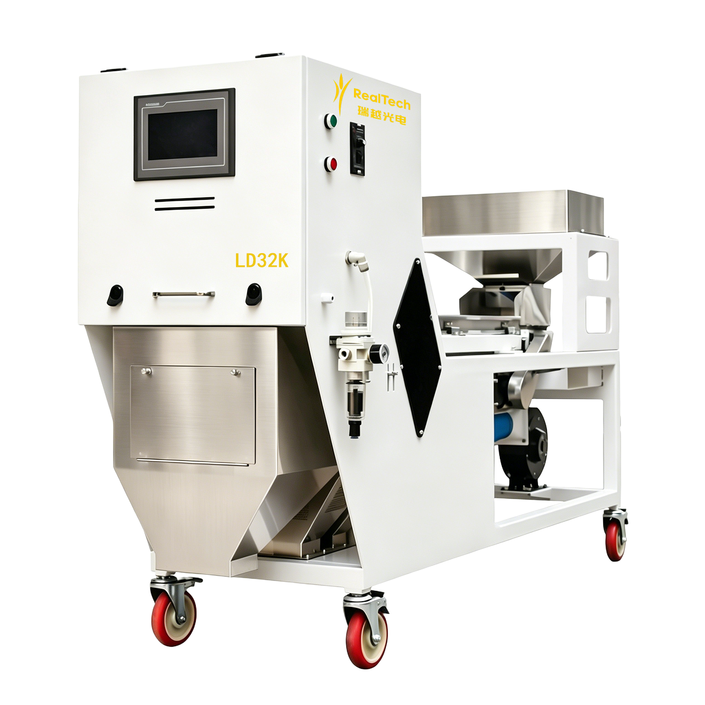 Belt Color Sorting Machine Equipped with AI Deep Learning System